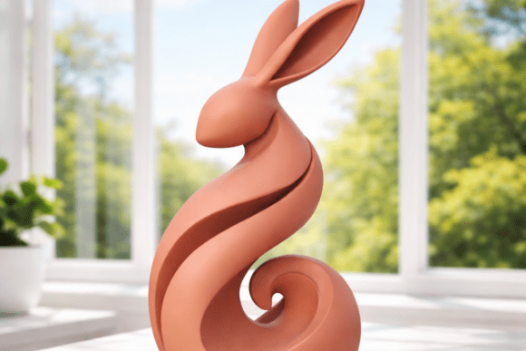 Easter Bunny Decor Modern Minimal: Integrating Elegance Into Creative Workflows