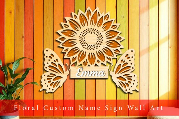 Floral Custom Name Sign Wall Art: Design, Formats, and Creative Applications