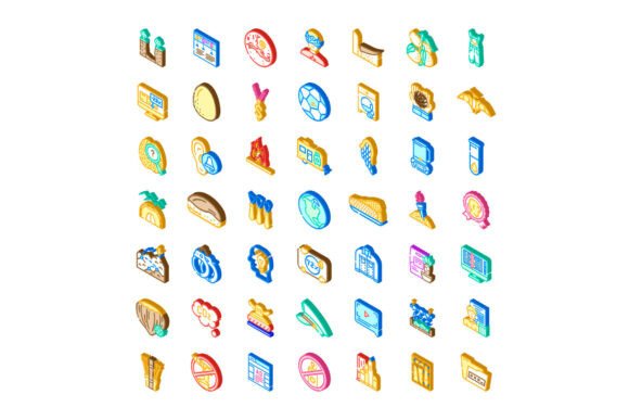 How the Large Isometric Icon Set Representing Di Can Elevate Your Design Projects