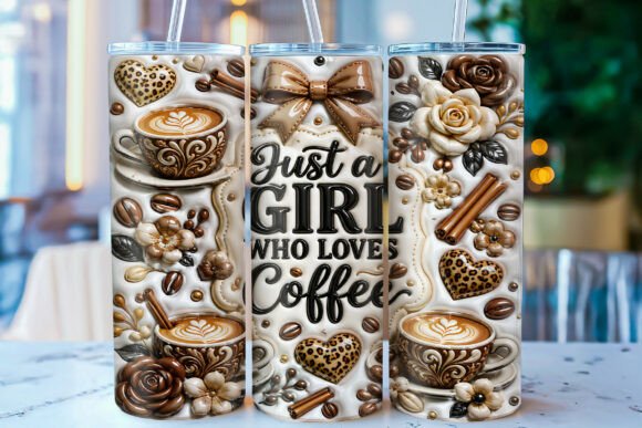 Inflated Coffee Lover Tumbler Wrap PNG: Design Evaluation and Usage Guide