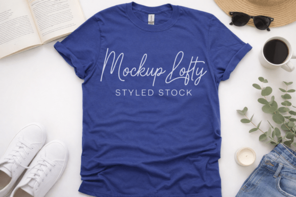 Integrating the Gildan 64000 Metro Blue T-Shirt Mockup Into Your Design Workflow