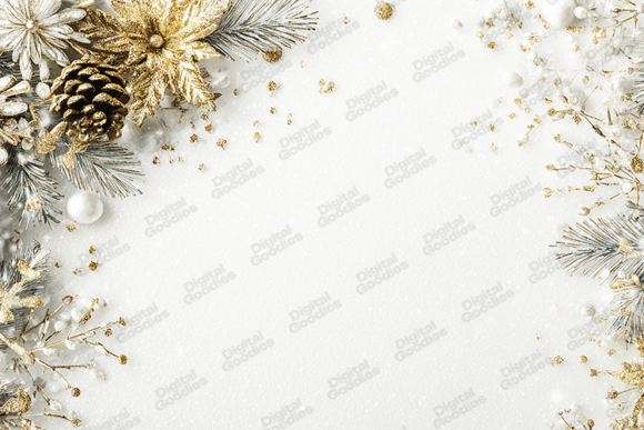 Iridescent Crystal Snowflake Frame Art: Elevating Winter Design Projects