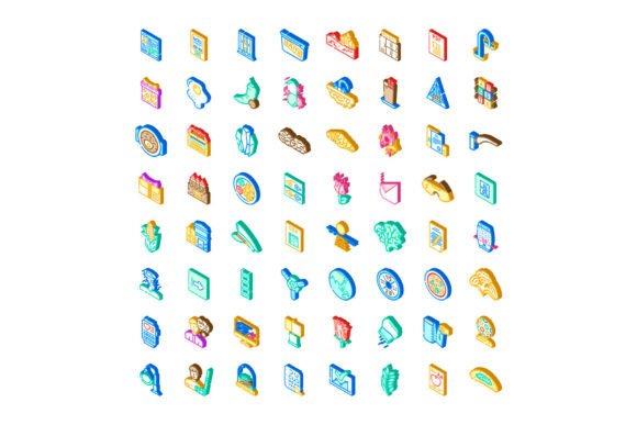 Isometric Icon Collection for Design & Development