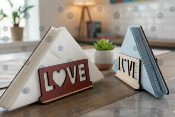 Laser Cut Napkin Holder Tissue Table SVG: Strategic Design for Modern Crafting and Production