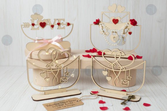 Laser Cut Valentine Stand Decor SVG Bundle: Strategic Application for Makers and Businesses