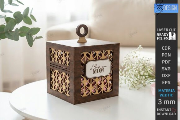 Mother's Day Gift Box Laser Cut CNC: Elegance Meets Precision