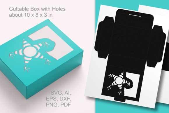 Star Pinata Wide Window Rectangular Box: A Versatile DIY Packaging Solution